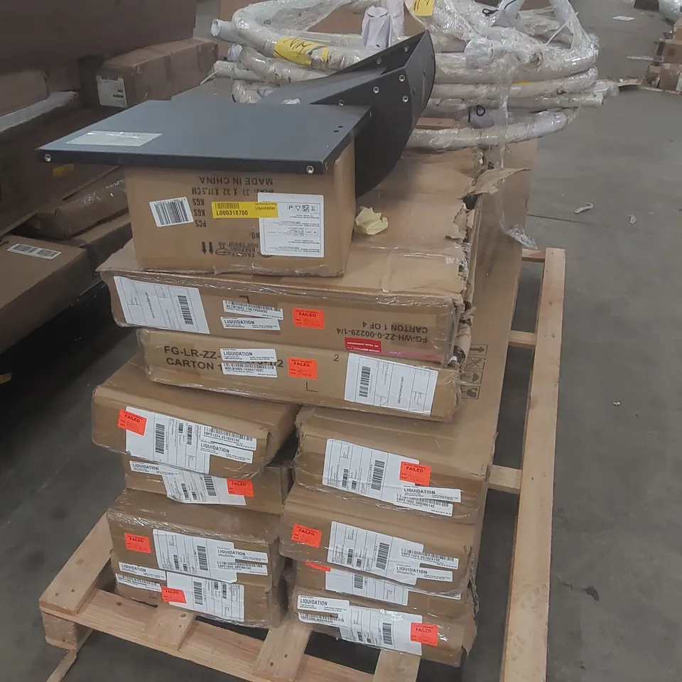 PALLET CONTAINING A VERY LARGE QUANTITY OF ASSORTED FURNITURE PARTS