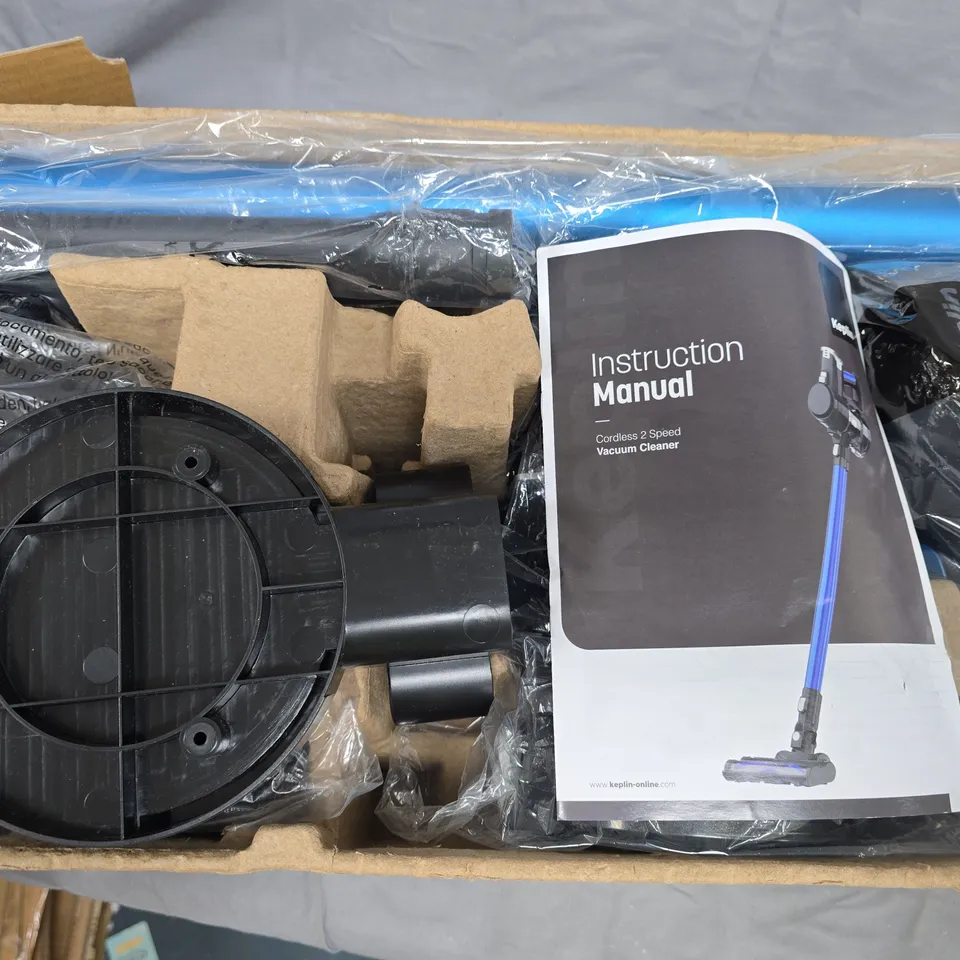 KEPLIN 2-IN-1 CORDLESS VACUUM CLEANER – BOXED