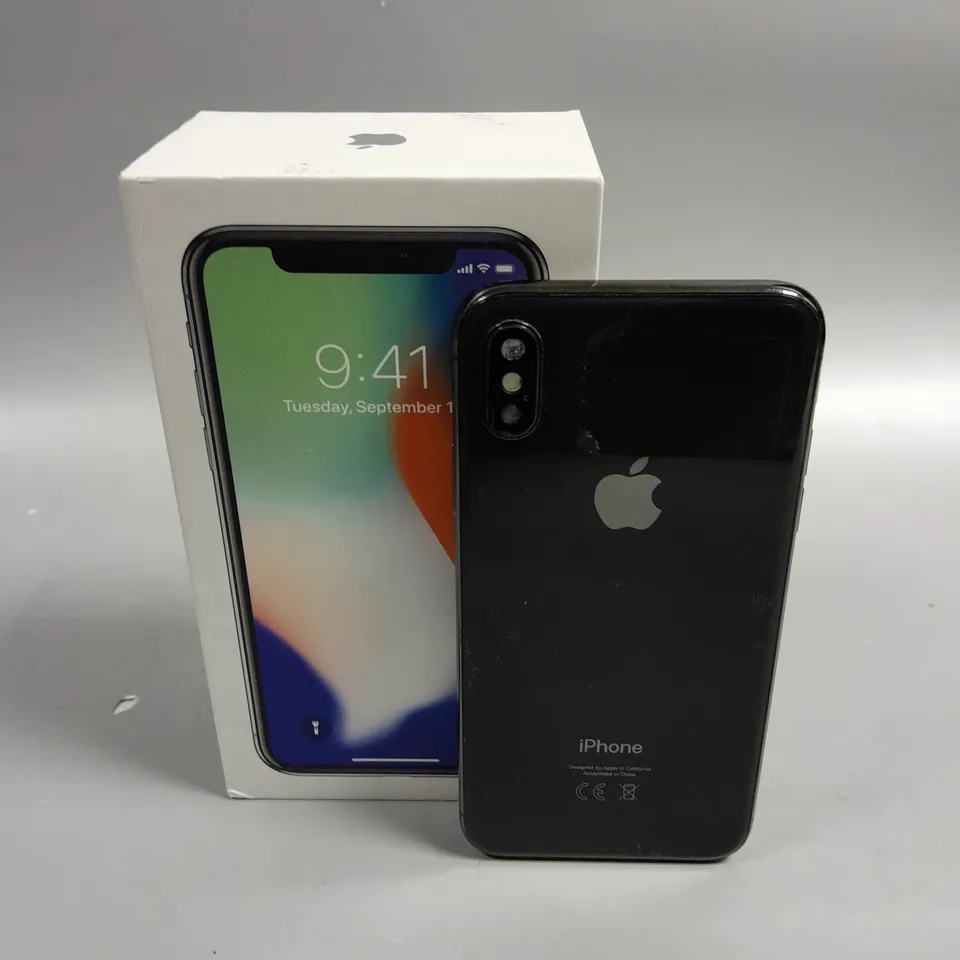 BOXED IPHONE X SMARTPHONE