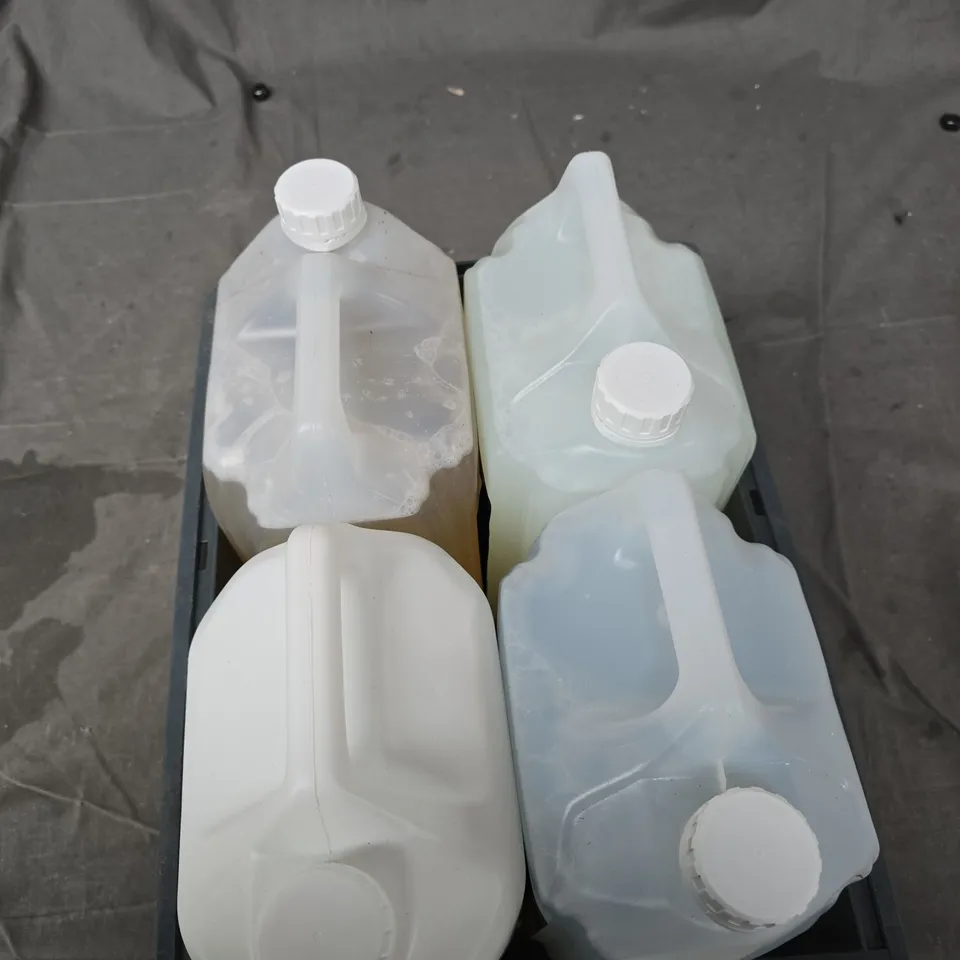 BOX OF 4 ASSORTED LIQUIDS 