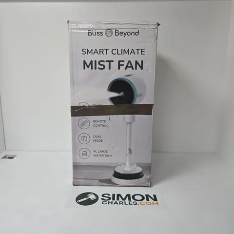 BLISS & BEYOND SMART CLIMATE MIST FAN β BOXED