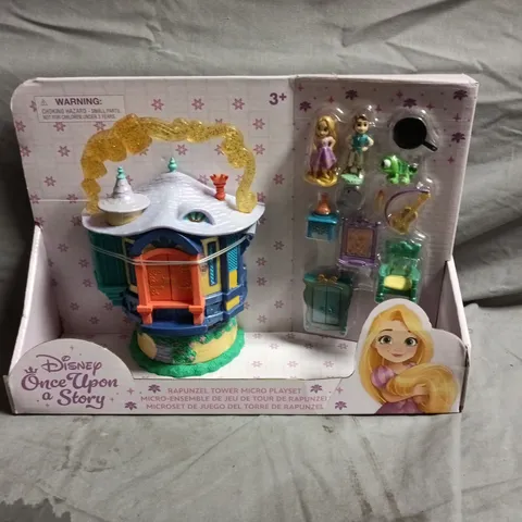 DISNEY ONCE UPON A STORY RAPUNZEL TOWER PLAYSET – BOXED