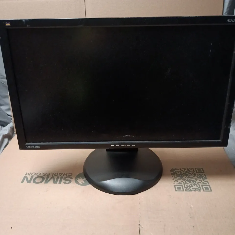 VIEWSONIC VG2428WM LCD MONITOR (HEIGHT EXTENDABLE) UNBOXED WITH NO ACCESSORIES