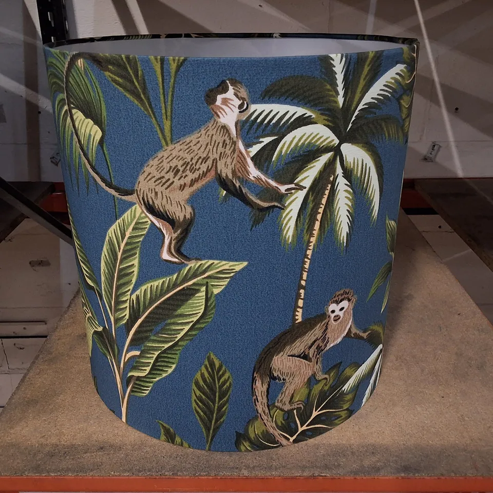 BOXED MONKEYS LAMPSHADE