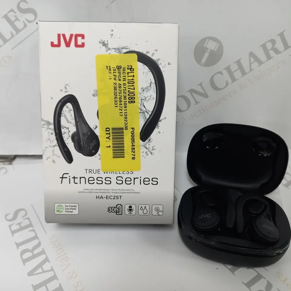 BOXED JVC TRUE WIRELESS FITNESS EARBUDS