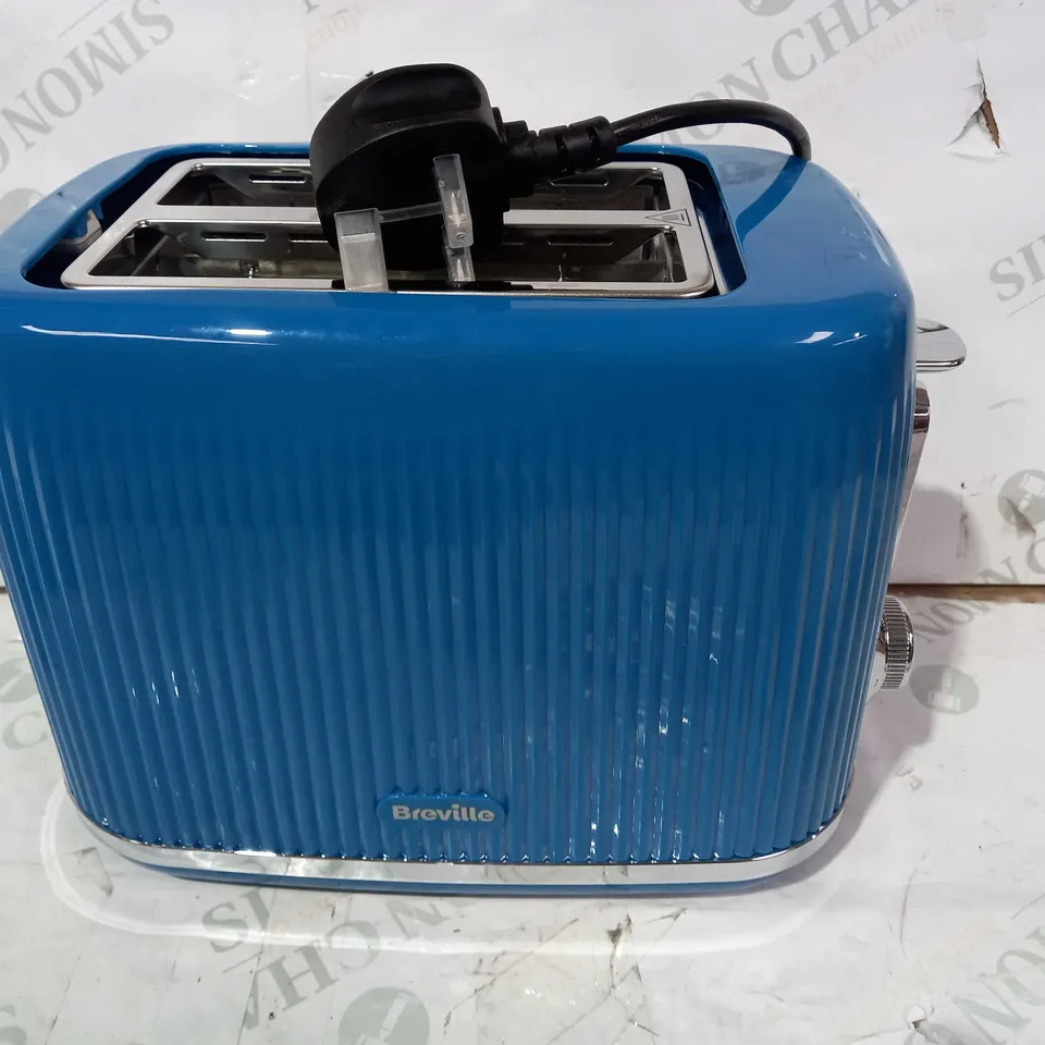 BREVILLE BOLD COLLECTION 2 SLICE TOASTER IN BLUE
