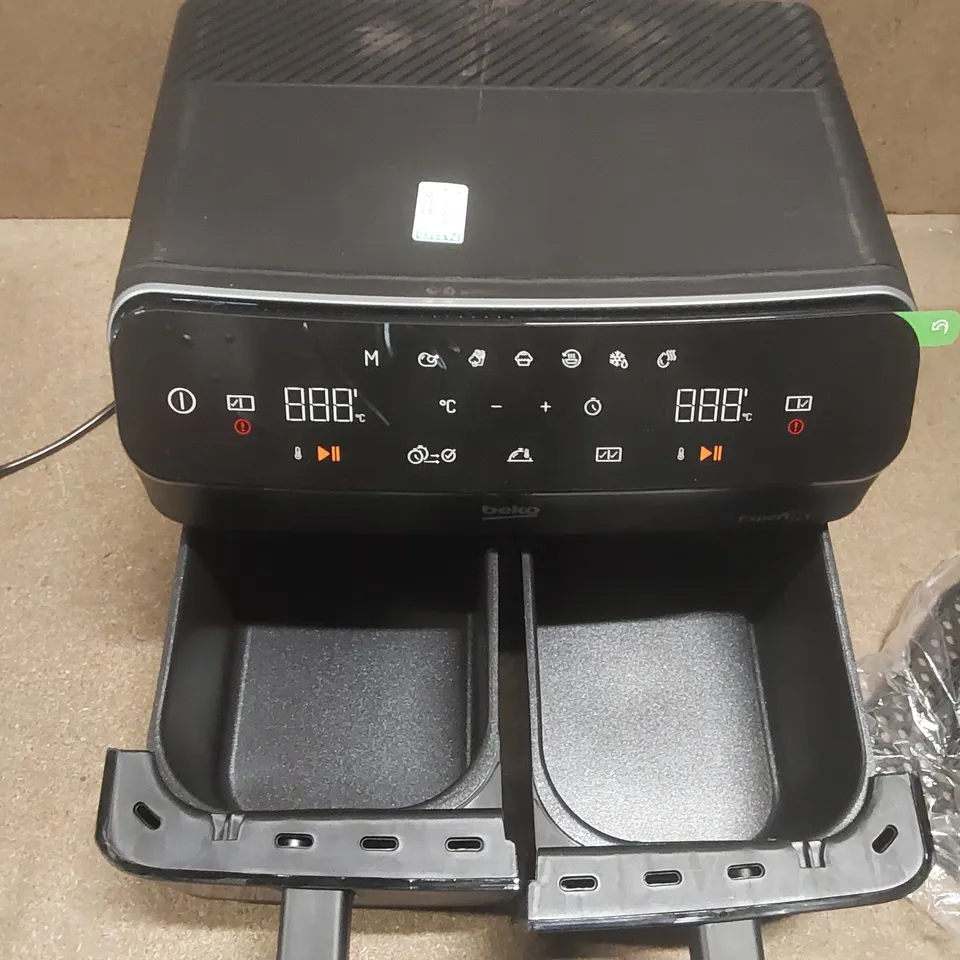 BOXED BEKO DUAL ZONE 8.5L HOT AIR FRYER