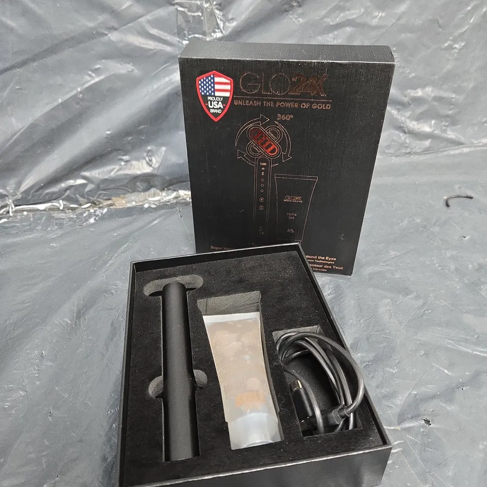 BOXED GLO24K SUPER WAND + HYDRA GEL 