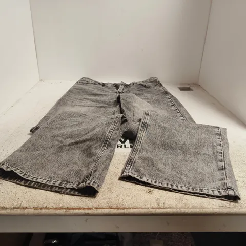 STRADIVARIUS GREY DENIM JEANS – UK 12 (US 8), D92 TAG