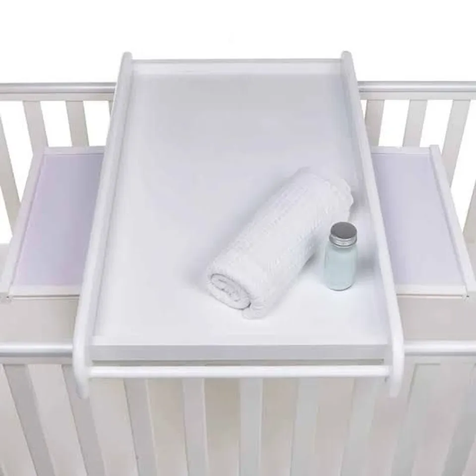 BOXED TUTTI BAMBINI UNIVERSAL COT TOP CHANGER WHITE