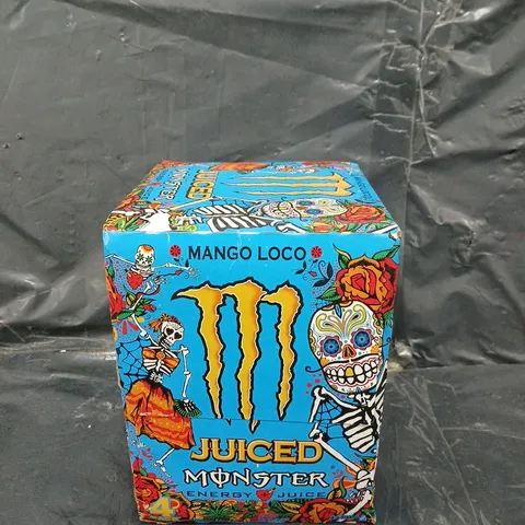 PACK OF 4 MONSTER JUICED - MANGO LOCO - COLLECTION ONLY 