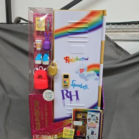 RAINBOW HIGH LOCKER PLAYSET 