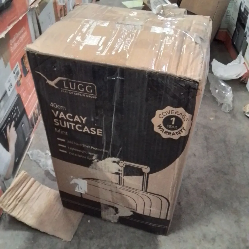 BOXED LUGG 40CM VACAY SUITCASE MINT