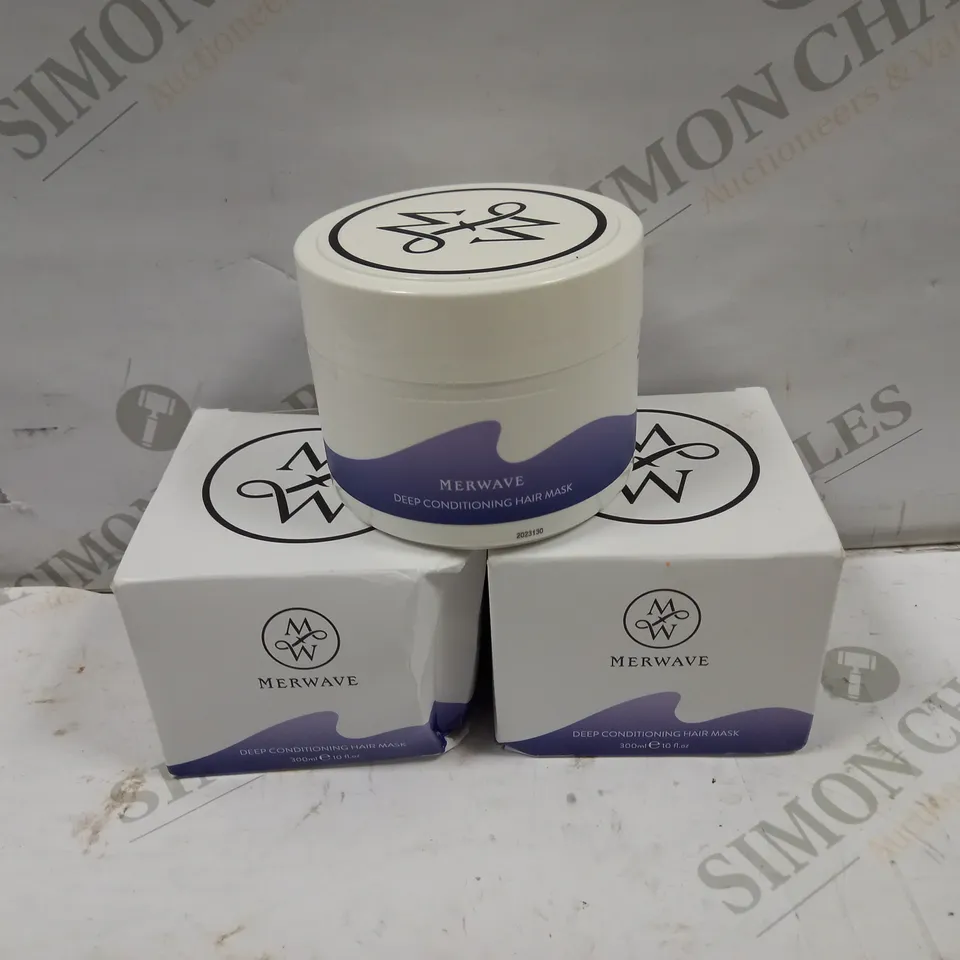 LOT OF 2 MERWAVE DEEP CONDITIONING HAIR MASKS