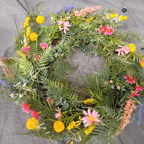 EASTER WREATH IN GREEN MULTI
