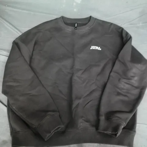 ADANOLA ATHLETICS JUMPER ON BROWN - MEDIUM