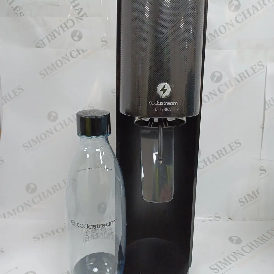 BOXED SODASTREAM E-TERRA SPARKLING WATER MAKER