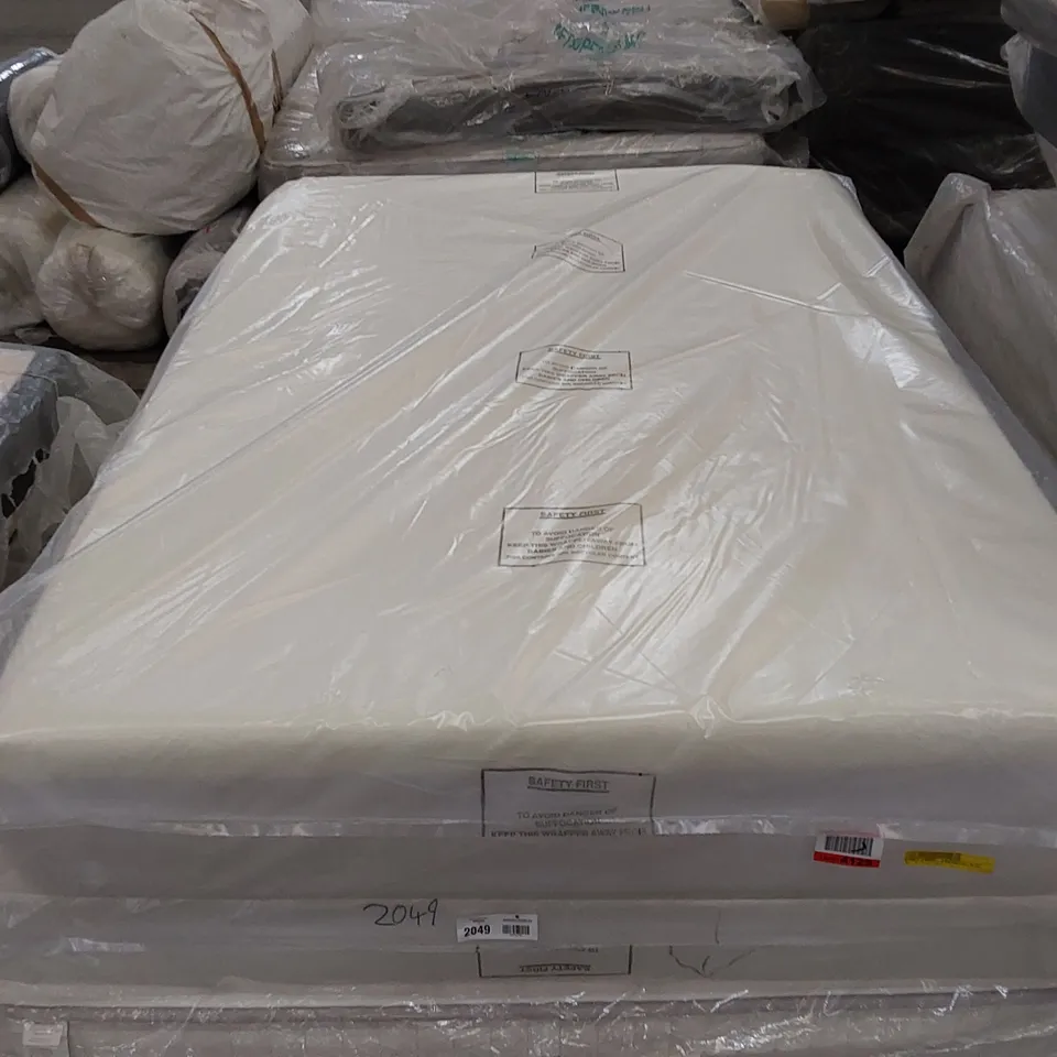 QUALITY BAGGED LUXURY MEMORY FOAM 4'6" DOUBLE MATTRESS 