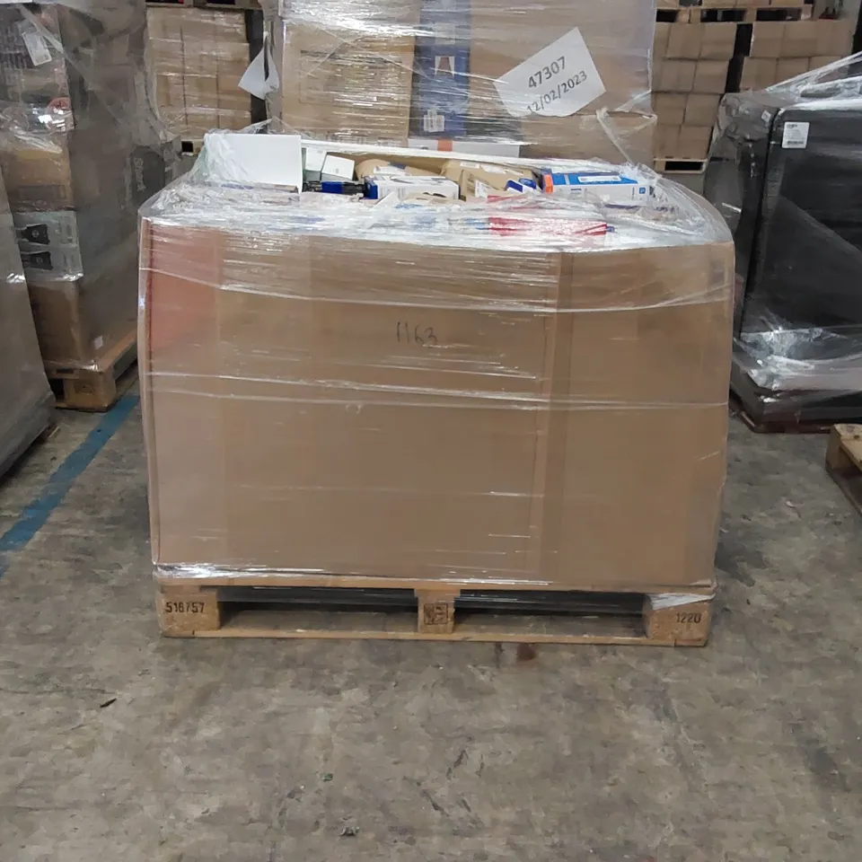 PALLET OF APPROXIMATELY 151 ASSORTED HOUSEHOLD AND ELECTRICAL PRODUCTS INCLUDING