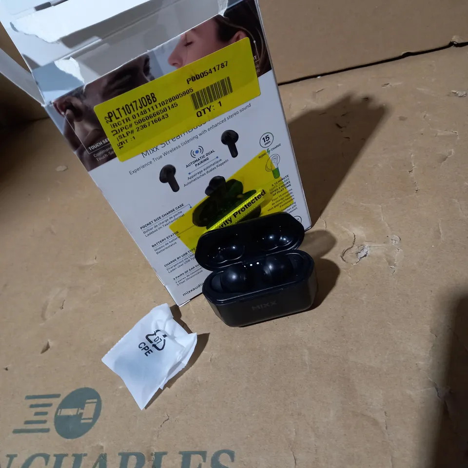ASDA TECH TRUE WIRELESS EARBUDS - BLACK 