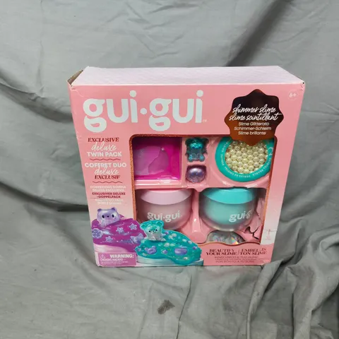 BOXED GUI GUI DELUXE TWIN PACK SLIME SET