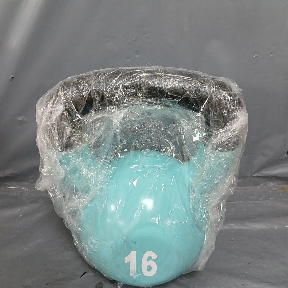 16KG BLUE KETTLEBELL 