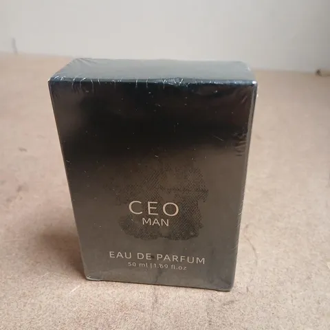 BOXED AND SEALED CEO MAN EAU DE PARFUM 50ML
