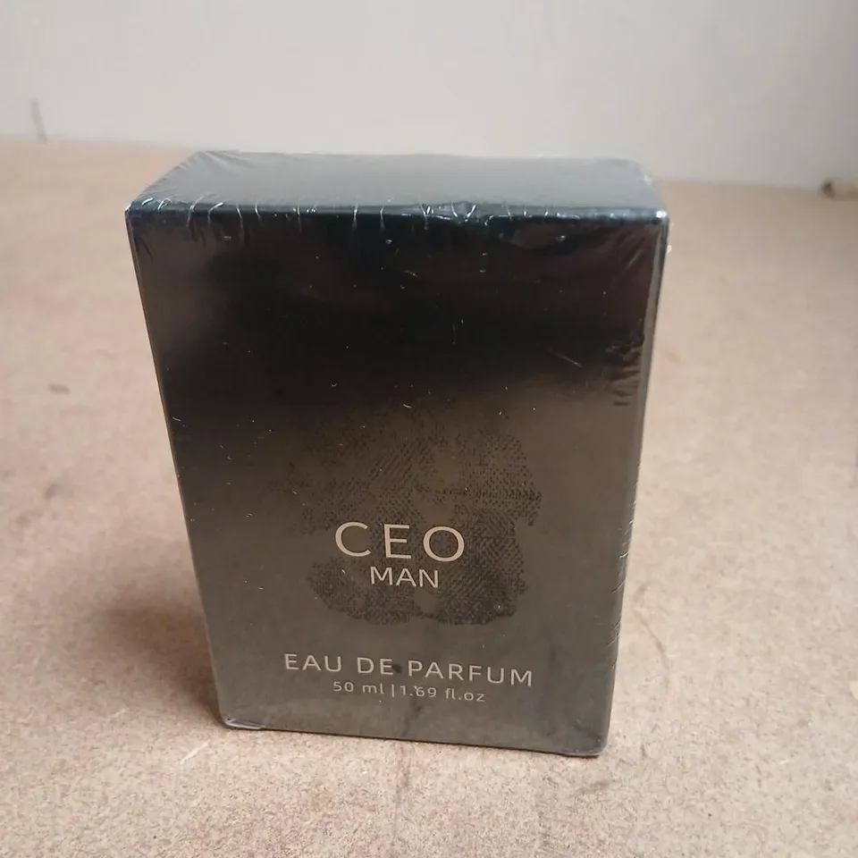 BOXED AND SEALED CEO MAN EAU DE PARFUM 50ML