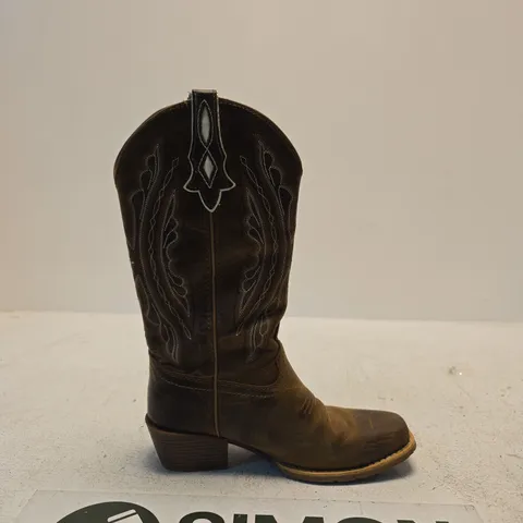JUSTIN WESTERN COWBOY BOOTS β UK 8