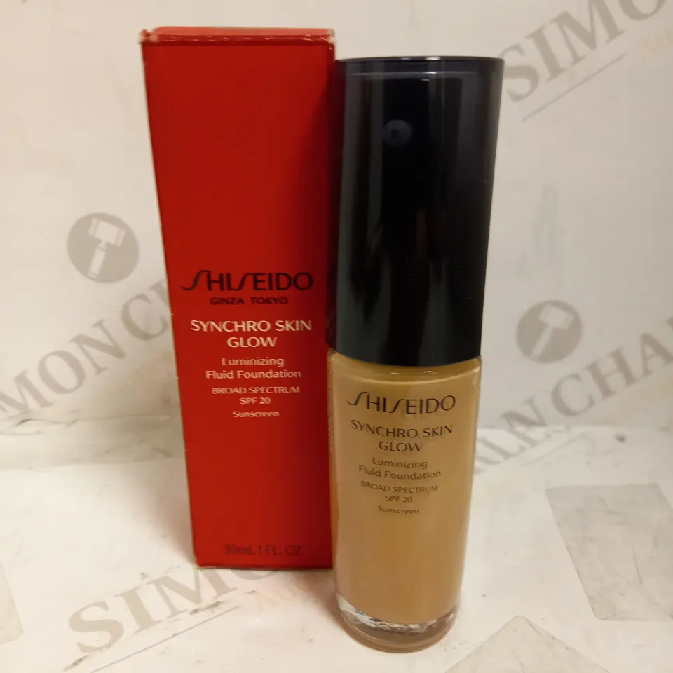 SHISEIDO SYNCHRO SKIN GLOW LUMINIZING FLUID FOUNDATION 30ML - ROSE 5 