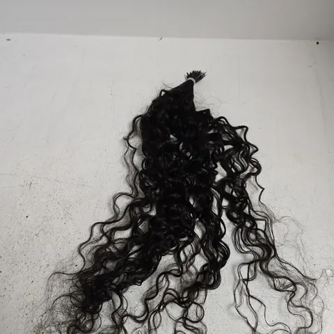 CC STYLEDIT BLACK CURLY HAIR EXTENSION WEFT