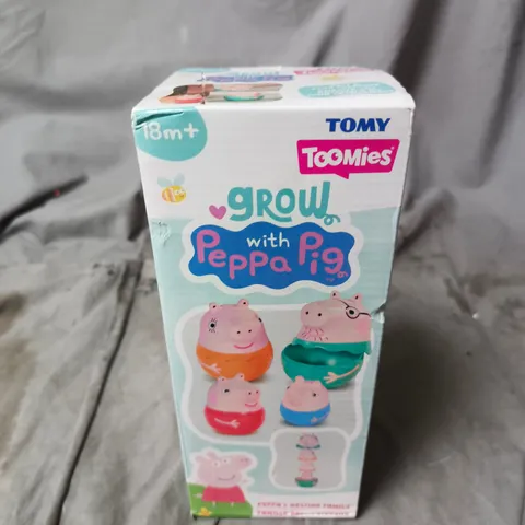 TOMY TOOMIES GROW WITH PEPPA PIG TOY AGES 18 MONTHS+