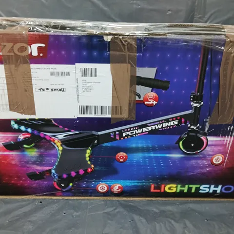 RAZOR LIGHTSHOW POWERWING SCOOTER