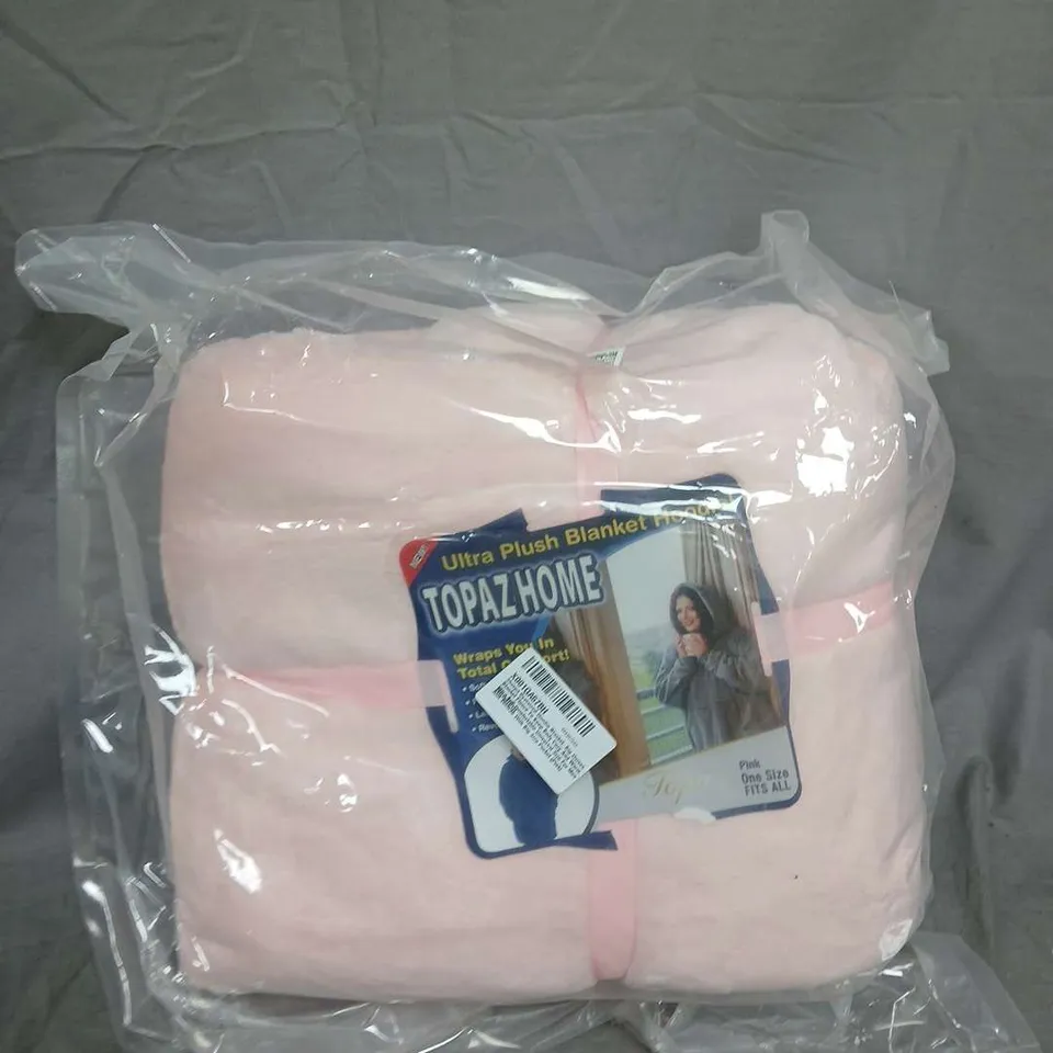  BOX OF APPROX 10 TOPAZHOME ULTRA PLUSH BLANKET – PINK, ONE SIZE FITS ALL