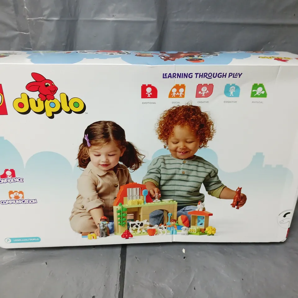 BOXED LEGO DUPLO CARING FOR ANIMALS GAME - 10416