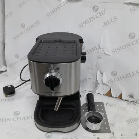 BOXED COOK'S ESSENTIALS PUMP ESPRESSO COFFEE MACHINE