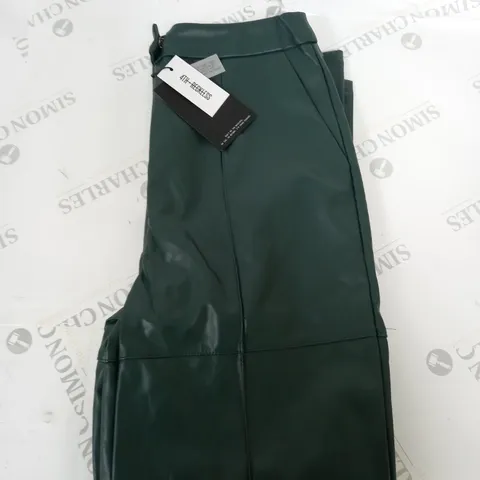 4TH RECKLESS FAUX LEATHER TROUSERS SIZE UNSPECIFIED