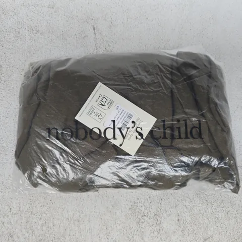 BAGGED NOBODY'S CHILD BOBBLE SHIRT IN GREEN SIZE UK 20