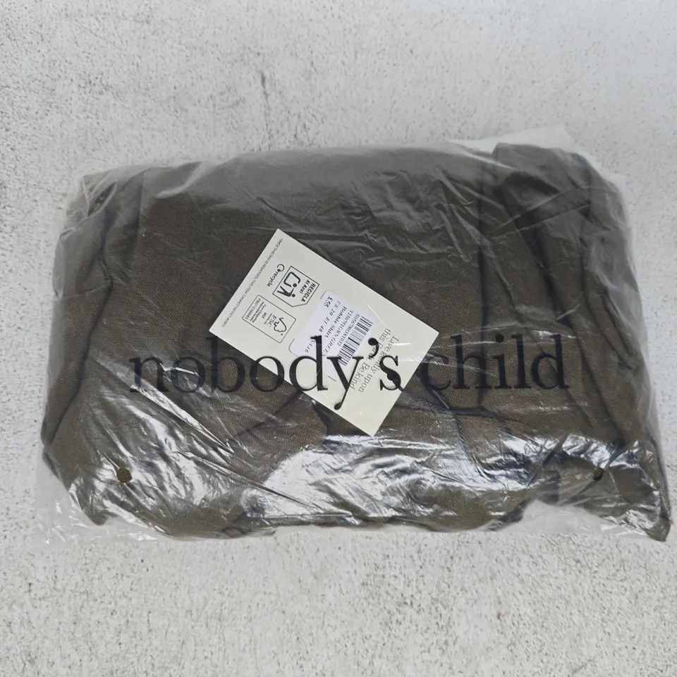 BAGGED NOBODY'S CHILD BOBBLE SHIRT IN GREEN SIZE UK 20