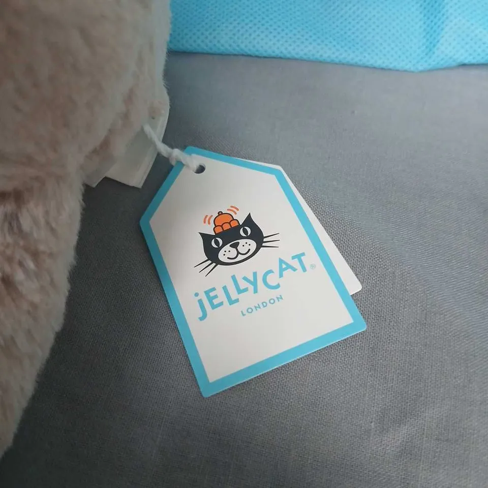 JELLYCAT BASHFUL BUNNY SOFT TOY - PINK (JELLYCAT LONDON)