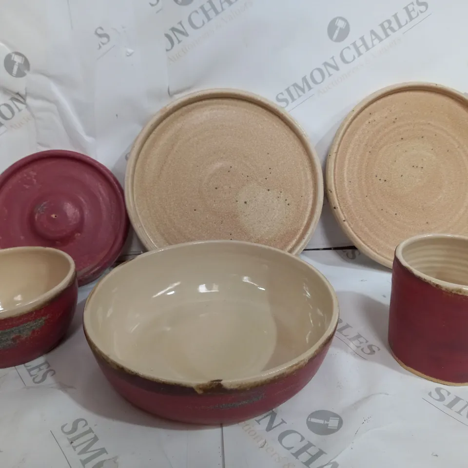 SET OF CHARLOTTE MANSER KITCHEN DINING 