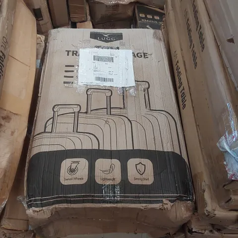 BOXED LUGG LIGHTWEIGHT TRAVEL SUITCASE 