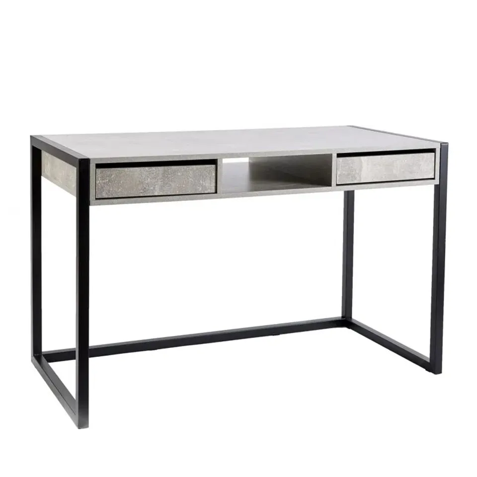 BOXED KRAUL 120CM W RECTANGULAR 2 DRAWER COMPUTER DESK