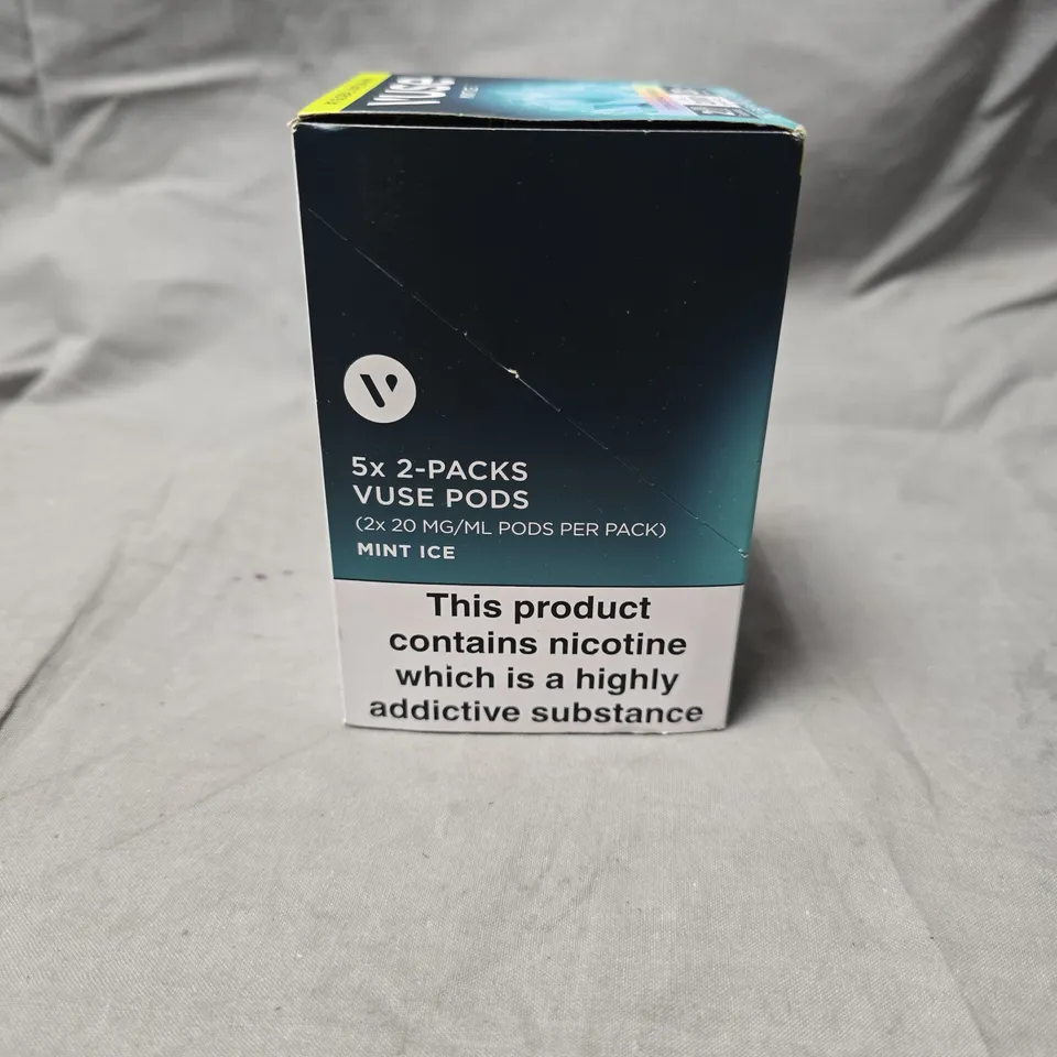 VUSE MINT ICE NICOTINE PODS – 5X 2-PACK, 20 MG/ML