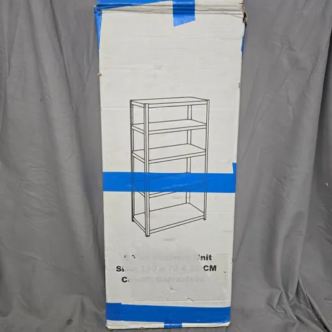 BOXED 5 TIER SHELVIONG UNIT (150X70X30CM)