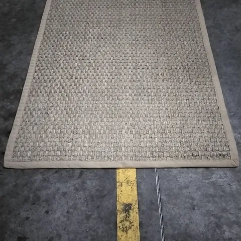 DELAPENA NATURAL/BIEGE RUG APPROXIMATELY 180X125CM 