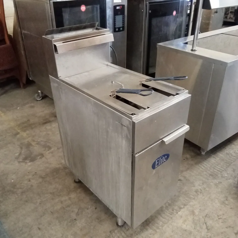 ELITE TWIN BASKET GAS FRYER