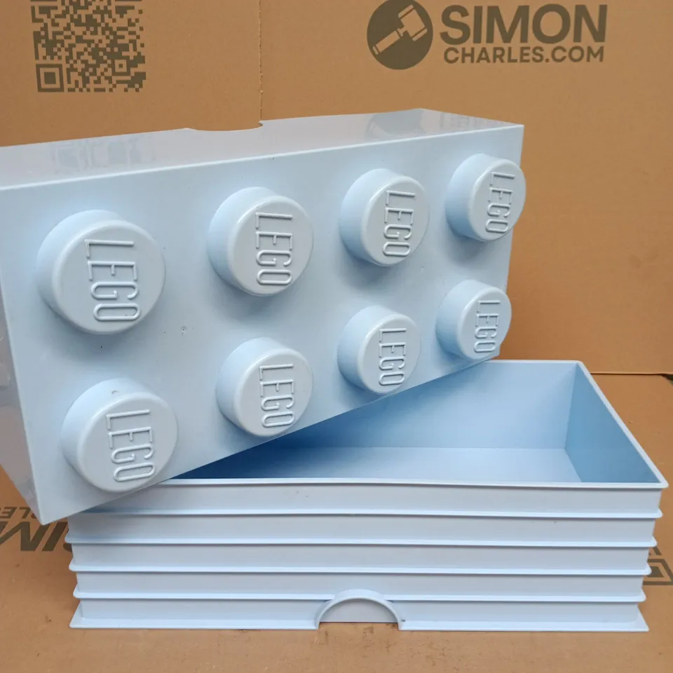 LEGO STORAGE BRICK IN BLUE