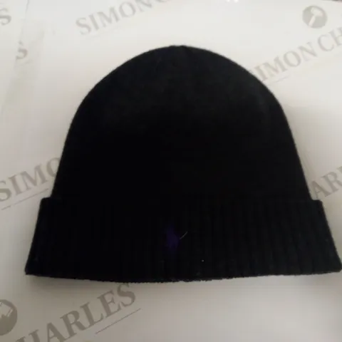 RALPH LAUREN POLO WOOL HAT - ONE SIZE BLUE