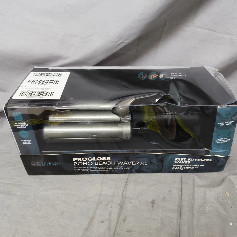 BOXED PROGLOSS BOHO BEACH WAVER XL